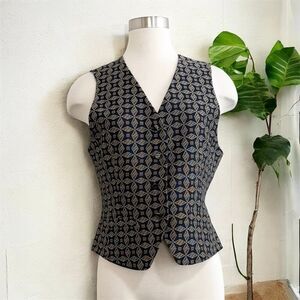 Rena Rowan 1990s Tapestry Woven Novelty Embroidered Medium 8 90s